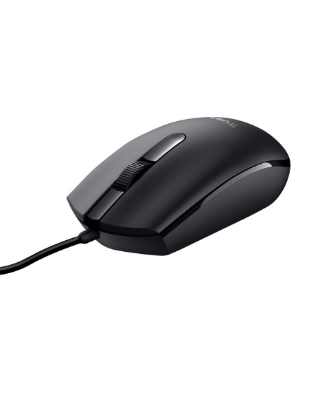 ÷ Mouse trust basi usb 3 botones y rueda de desplazamiento 1200dpi 24271