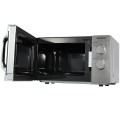 ÷ Microondas aiwa mw-200sl frontal acero inox capacidad 20l potencia 700w