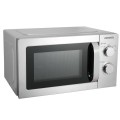 ÷ Microondas aiwa mw-200sl frontal acero inox capacidad 20l potencia 700w
