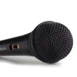 ÷ Microfono ngs singer fire especial karaoke jack 6.3 mm cable 3mtr