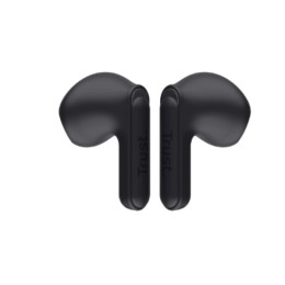 ÷ Auricular intrauditivo bluetooth trust yavi 25298 negro enc base de carga usb-c control tactil 23h