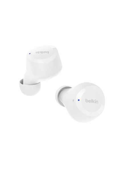 ÷ Auricular intrauditivo bluetooth belkin auc009btwh true wireless soundform bolt white
